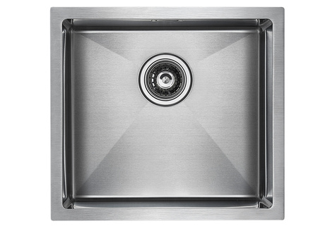 Кухонная мойка Paulmark Weser PM804844-BS брашированная нерж.сталь